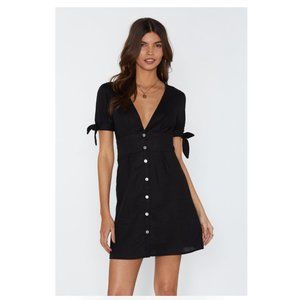 All Play Button-Down Mini Dress